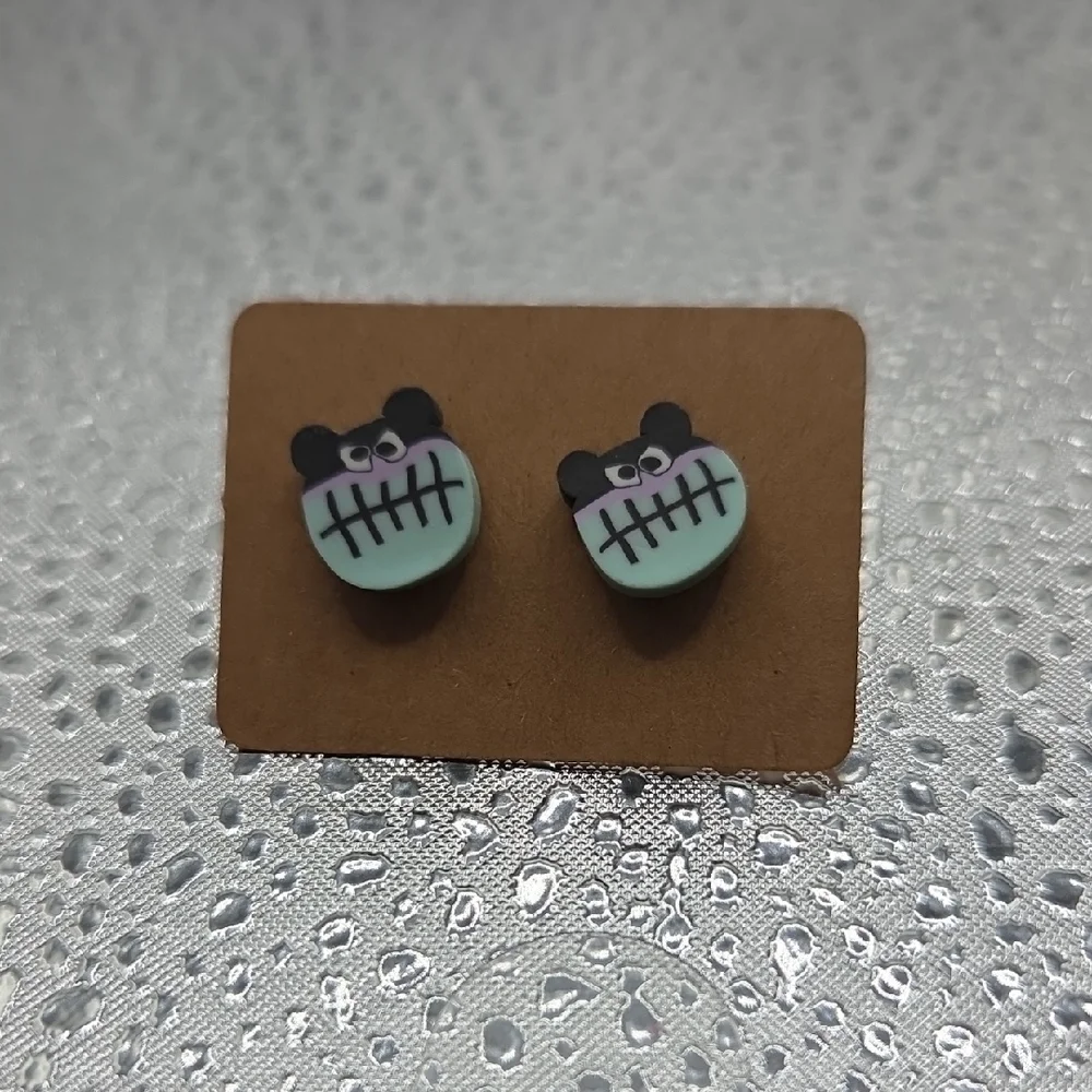 Earrings Cute Animal and Star Stud Set(3) #2